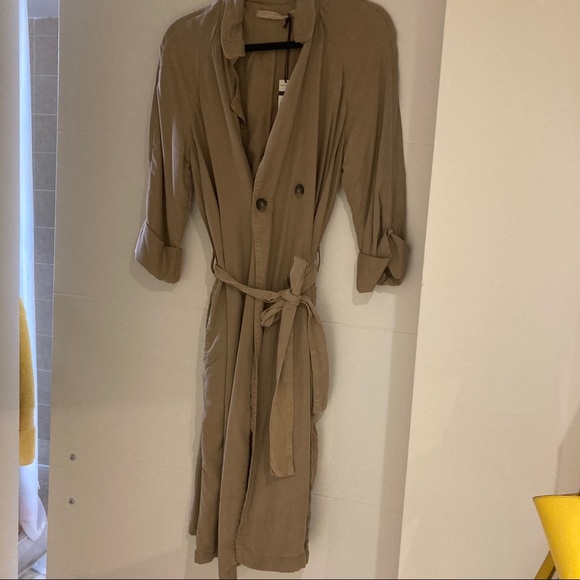 NWT Max Jeans Trench Coat - Picture 6 of 11